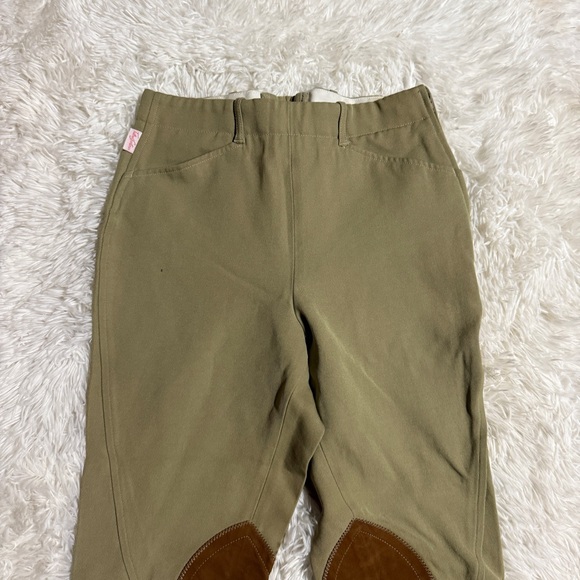 Women’s Size 28R Tan Tailored Sportsman Knee Patch Horseback Riding Breeches - Picture 3 of 6